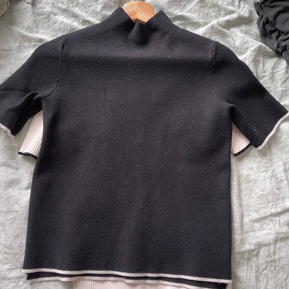 Zara turtleneck knit top